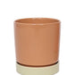 Ceramic Stoneware p12 Lotte brown pastel gloss