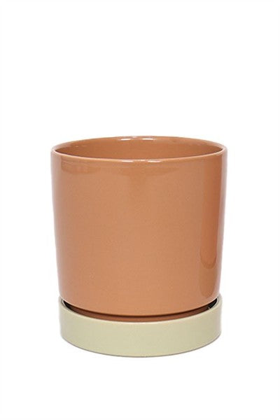 Ceramic Stoneware p12 Lotte brown pastel gloss