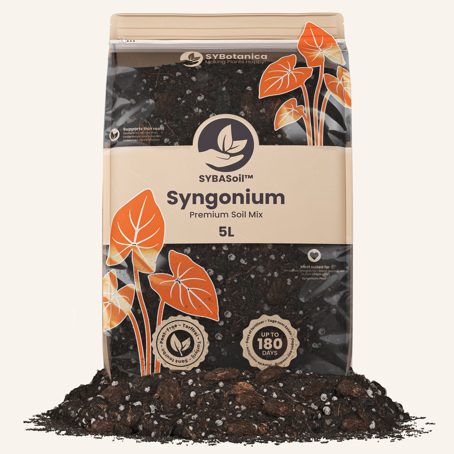 Syba Soil Syngonium & Pilea
