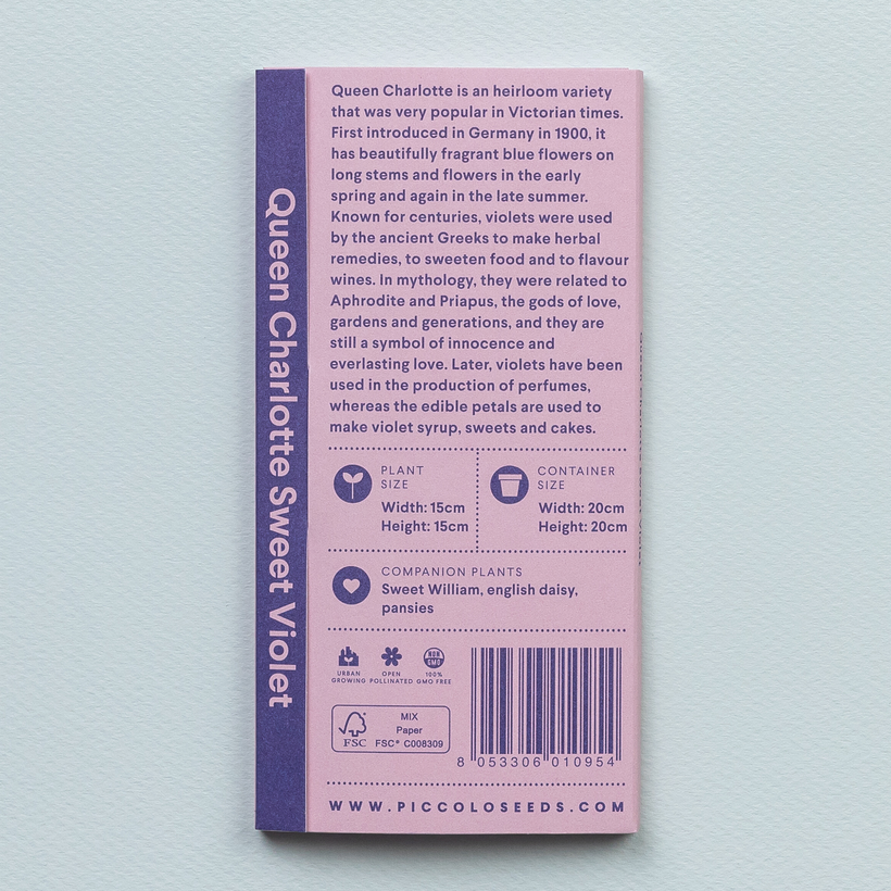 Seeds Sweet Violet Queen Charlotte