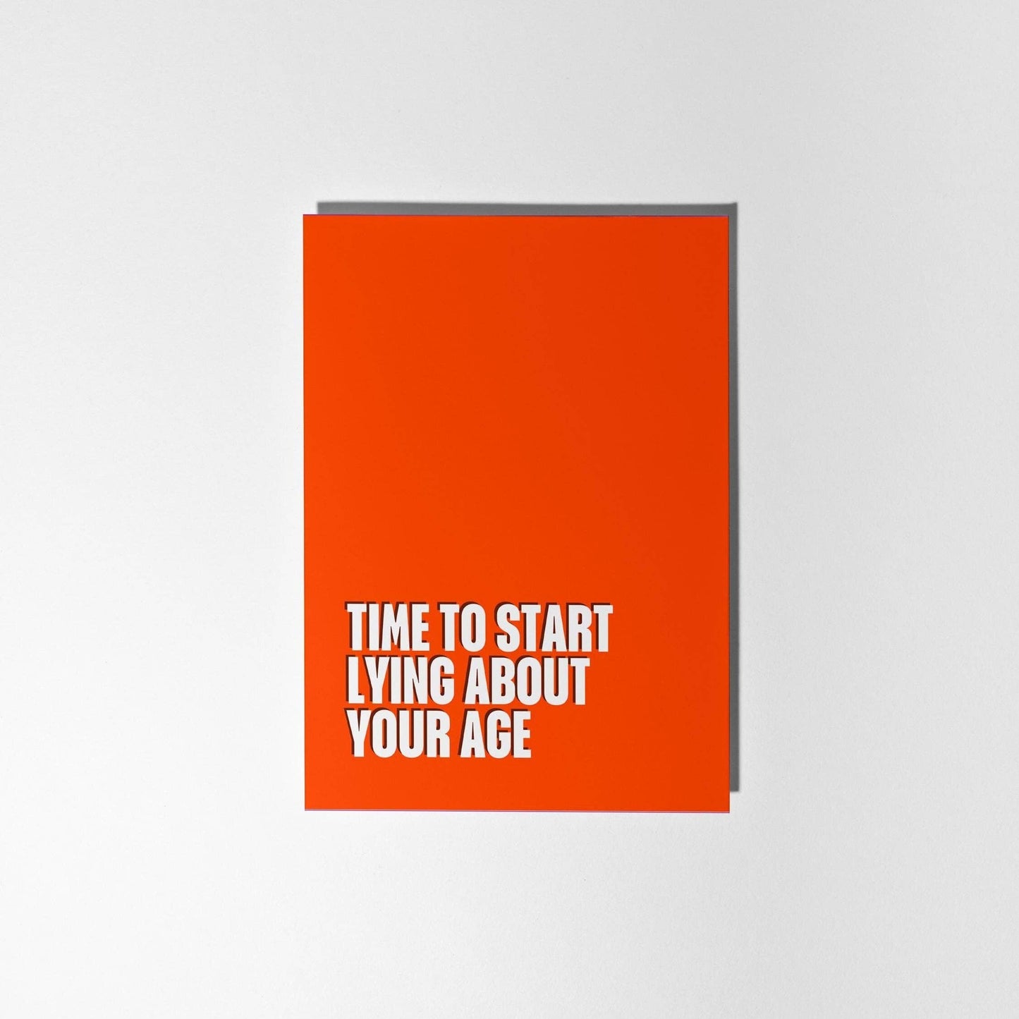 Time to Start Lying About Your Age