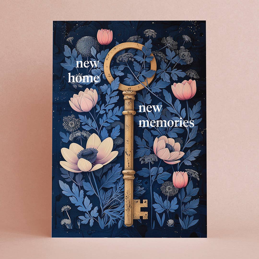 New Home, New memories | Housewarming Card | New House Card