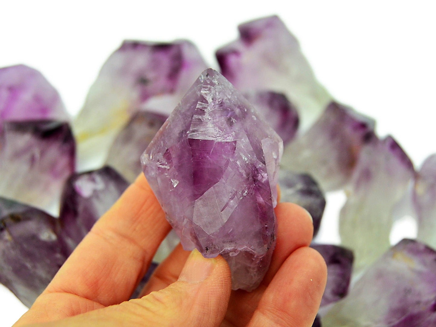 Extra Quality Rough Amethyst Points - Single