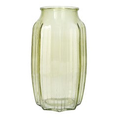 Glass Vase Suko Soft Yellow