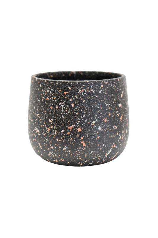 Pot Alfie Terrazzo Black