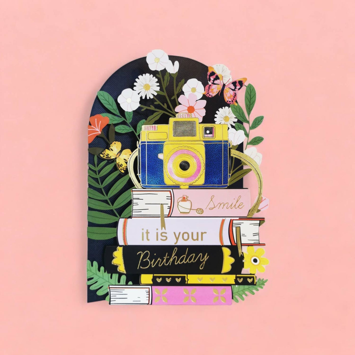 Original paper cut card - AL254