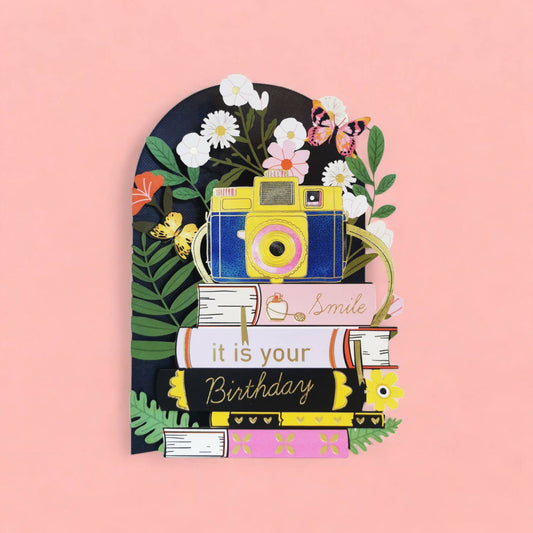 Original paper cut card - AL254