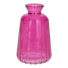 Glass Vase Carmen d3.5/6.5xh11 fuchsia