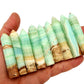 Caribbean Calcite Point Crystal (55mm - 60mm)