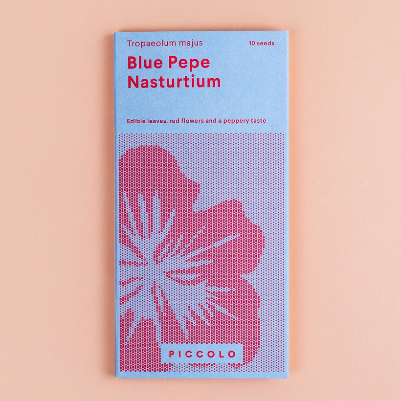Seeds Nasturtium Blue Pepe