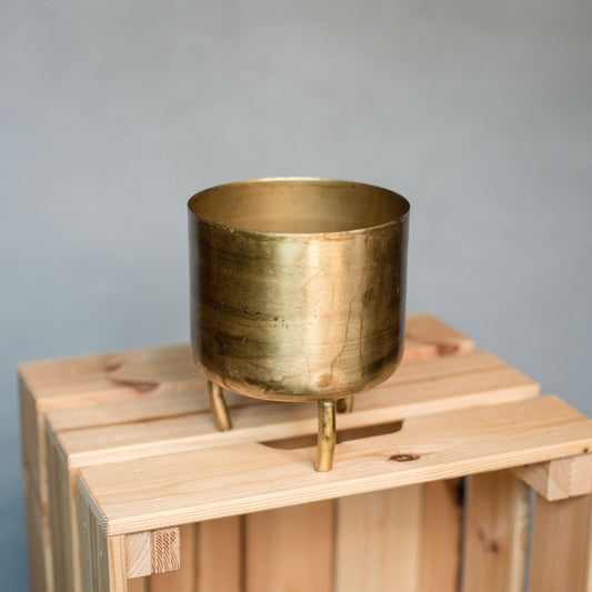 Dobra Metal Pot Old Gold