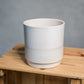 Pot Juliette White Matt & Shinny 13cm