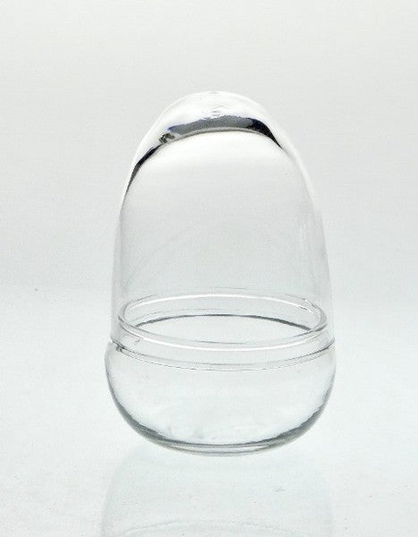 Glass Bowl with Egg Cover