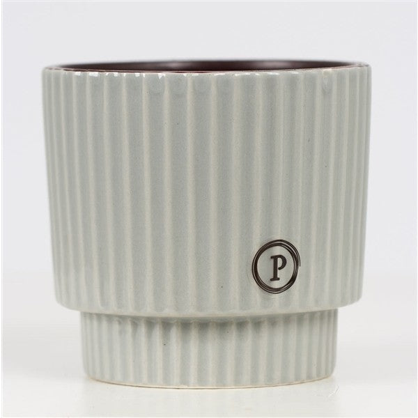 Ceramic Pot Ivy Grey