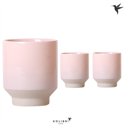 Ceramic Pot Harmony Pink Nude