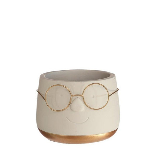 Pot Gold with Glasses