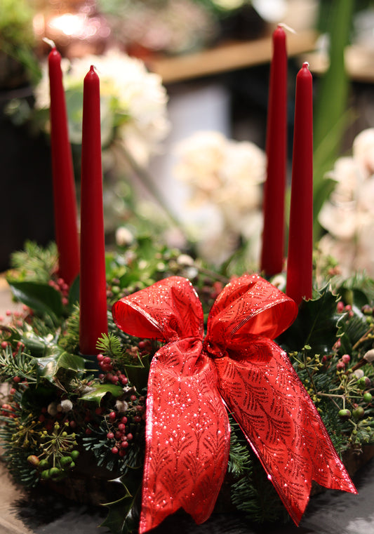 Christmas Table Arrangement - LOCAL DELIVERY & PICK UP ONLY