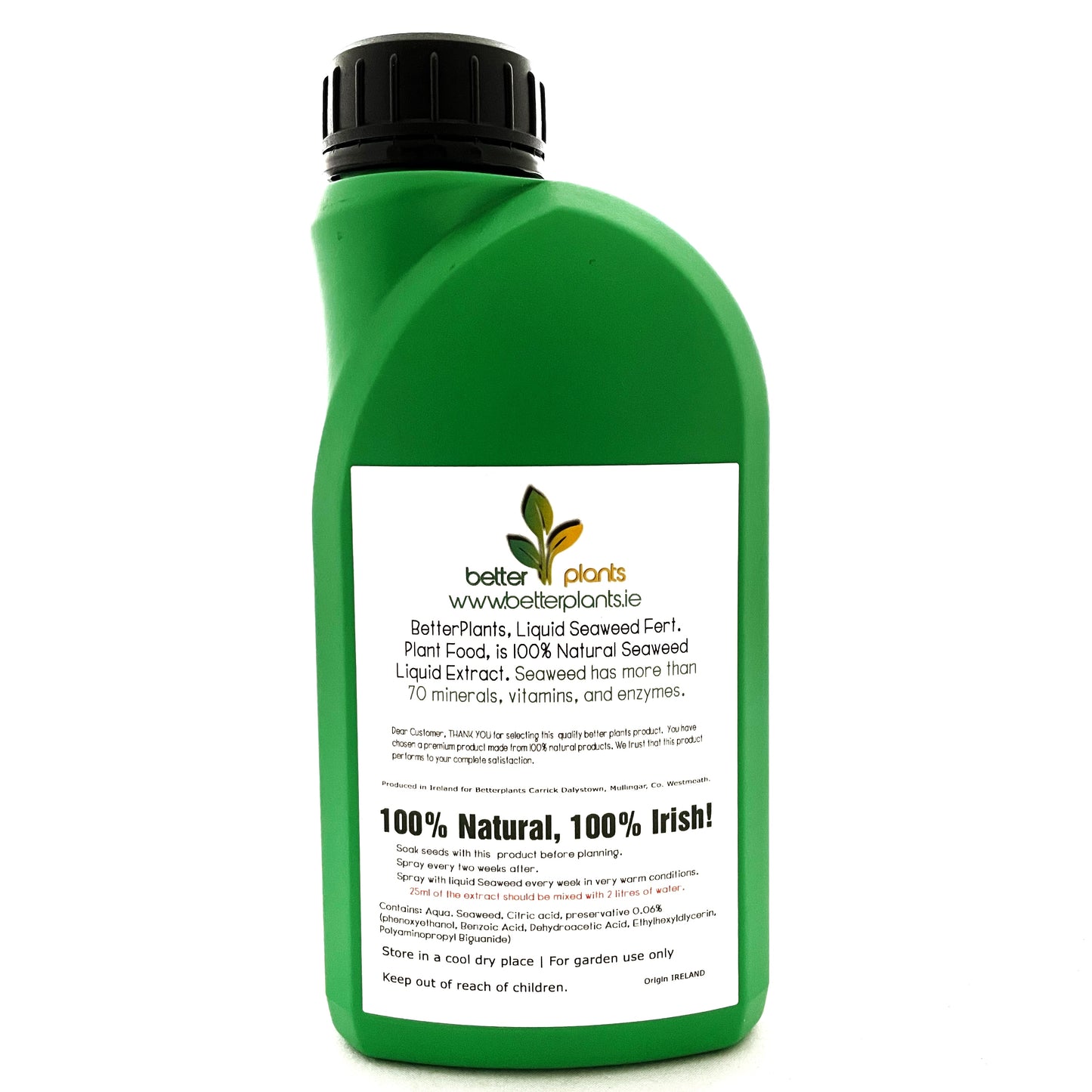 Plant Food - Irish Natural Seaweed Extract 500ml