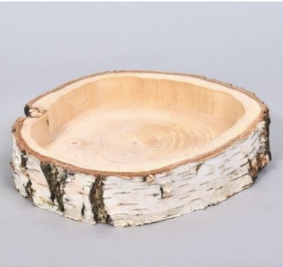 Birch Hollow Slice 20cm