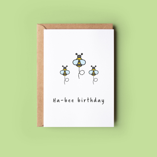 Ha-Bee Birthday - Greeting Cards Made in Ireland